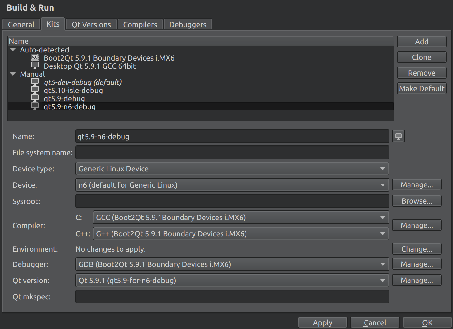 [QTBUG61962] Selfbuilt Qt version is not detected as Boot to Qt, and